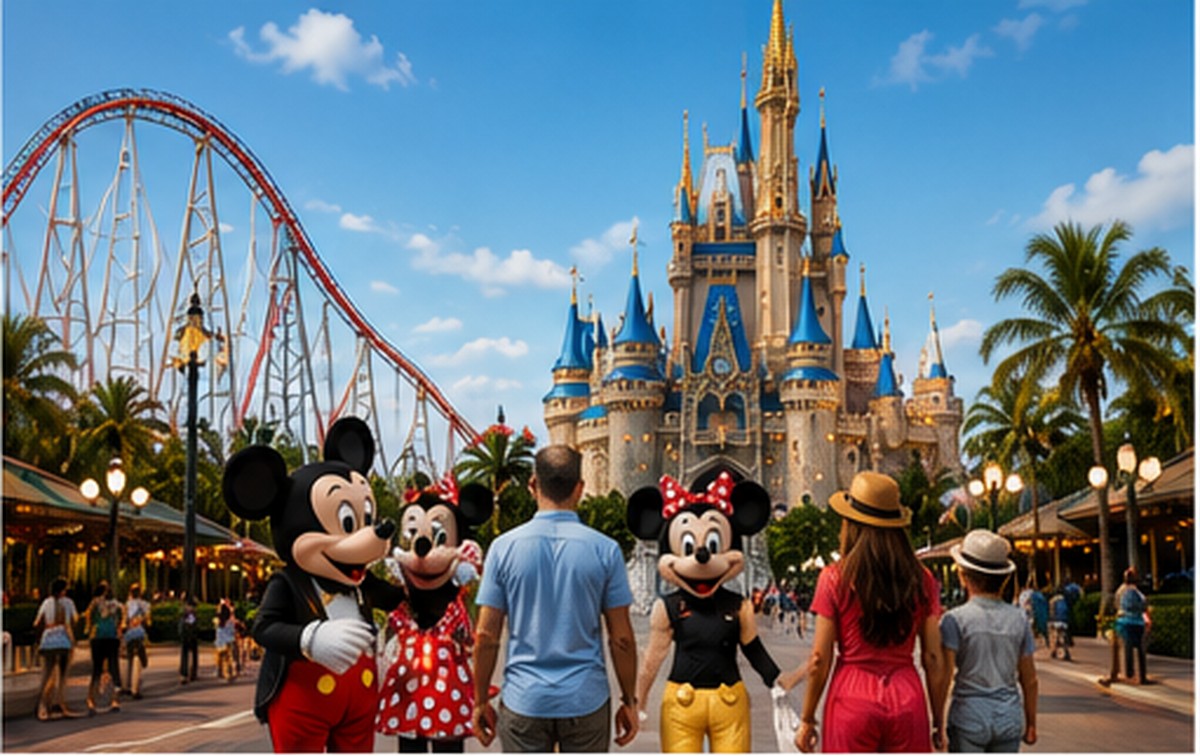 Florida theme park vacation